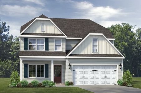 New construction Single-Family house 2909 Flat Rock Dr, Winston-Salem, NC 27127 plan Jamestown - image