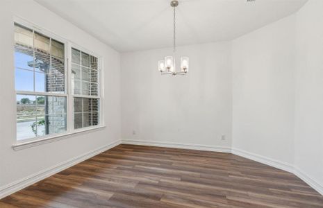 Airy dining area *real home pictured