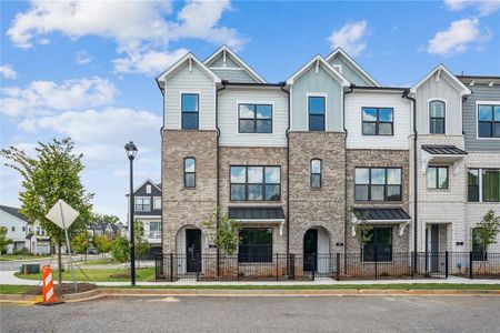 New construction Townhouse house 255 Walker Avenue Drive, Unit 128, Alpharetta, GA 30076 Danielson- photo 0