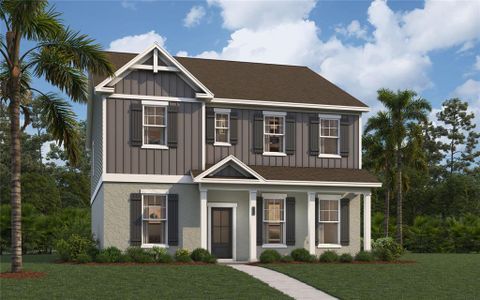 New construction Single-Family house 118 Anchor Line Dr, Apollo Beach, FL 33572 plan Yorkshire - image