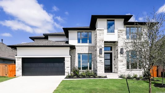 New construction Single-Family house 641 Borchers Blvd, New Braunfels, TX 78132 plan 3546W - image