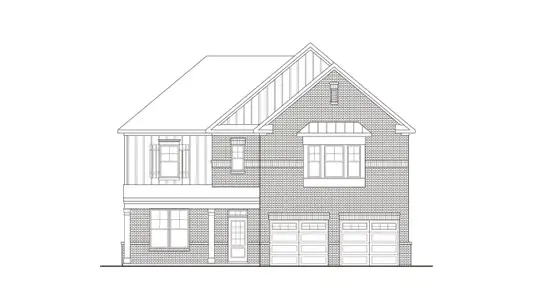 New construction Single-Family house 557 Ivey Farms Rd, Farragut, TN 37934 plan The Canterbury - image