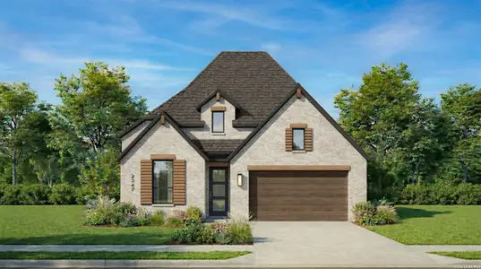 New construction Single-Family house 11781 Stoltzer, San Antonio, TX 78254 plan Surrey - image