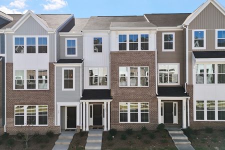 New construction Townhouse house 371 Chesapeake Commons St, Garner, NC 27529 plan Waterlily - image