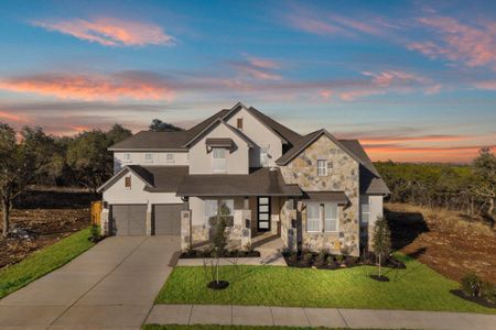 New construction Single-Family house 1113 Twisted Tarpley Ln, Georgetown, TX 78628 plan Weston - image