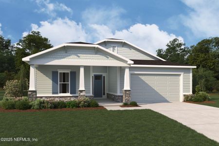New construction Single-Family house 229 Merchant Ave, St. Johns, FL 32259 plan Curacao - image