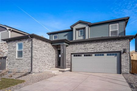 New construction Single-Family house 576 Red Rock Place, Brighton, CO 80601 - photo 0