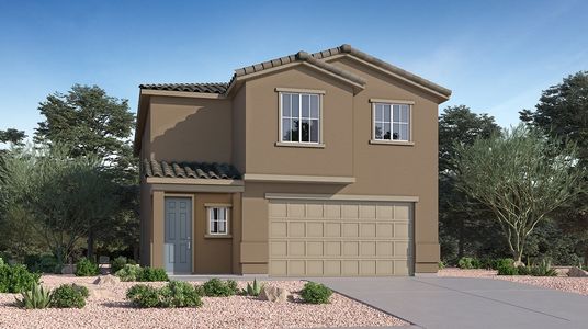 New construction Single-Family house 11453 W Red Admiral St, Marana, AZ 85653 plan Jeffry - image