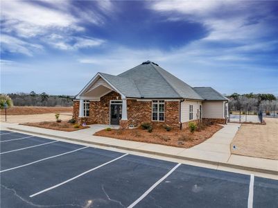 New construction Single-Family house 105 Harmony Farms Orch, Eatonton, GA 31024 plan (GA)Hayden A.1 2 Front Entry - image