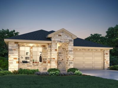 New construction Single-Family house 154 Diablo Rim Ter, Dripping Springs, TX 78620 plan The Briscoe (820) - image