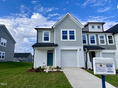 New construction Townhouse house 551 Eversden Dr, Zebulon, NC 27597 Kenley- photo 0 0