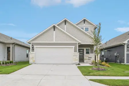 New construction Single-Family house 951 Dayflower Ct, Lavon, TX 75166 plan The Olympic - image