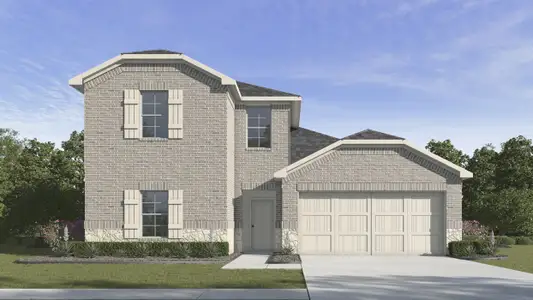 New construction Single-Family house 833 Wild Rose Wy, Princeton, TX 75407 plan Midland - image