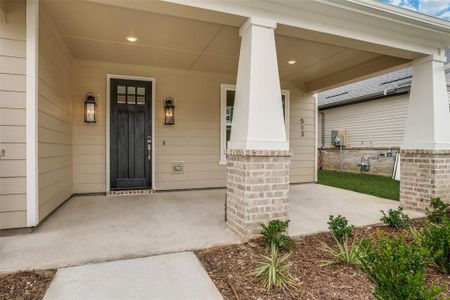 Entrance to property with covered porch