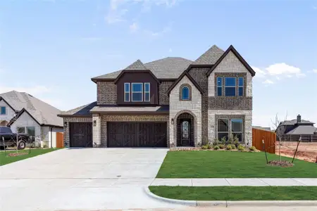 New construction Single-Family house 214 Memory Ln, Waxahachie, TX 75165 plan Rose II - image