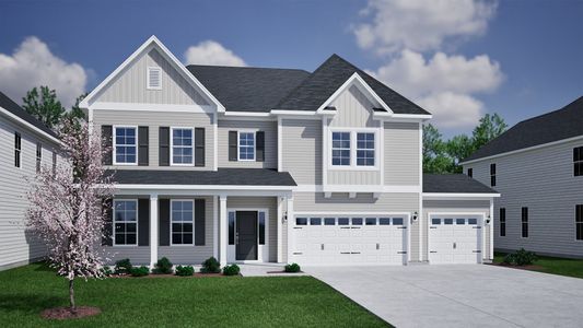New construction Single-Family house TBD Limestone Cir, Unit 101, Anderson, SC 29625 plan Yates II - image