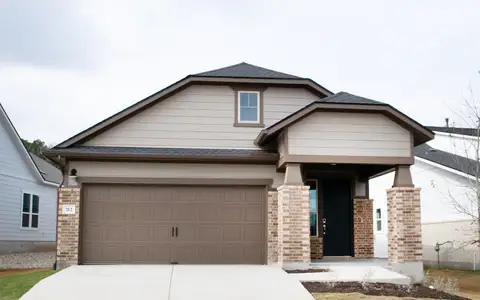 New construction Single-Family house 212 Wild Honeysuckle Wy, San Marcos, TX 78666 plan Pomona - image