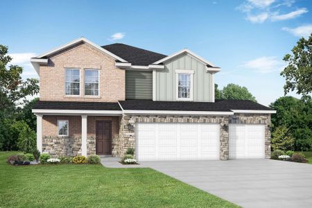 New construction Single-Family house 75 Leon Wy, Dayton, TX 77535 - image