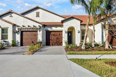 New construction Townhouse house 17523 Holly Well Avenue, Wimauma, FL 33598 - photo 0