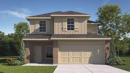 New construction Single-Family house 421 Red Admiral Ln, Ponder, TX 76259 plan Hanna - image