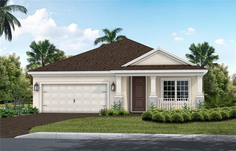 New construction Single-Family house 10018 Cross River Trl, Parrish, FL 34219 Applause- photo 0