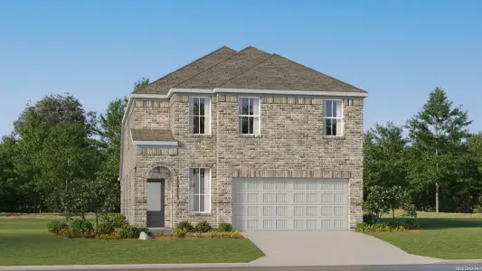 New construction Single-Family house 1806 Winged Rose, Converse, TX 78109 plan Lucia - image
