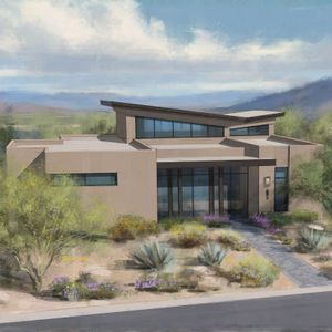 New construction Single-Family house 11425 E Sundance Trl, Scottsdale, AZ 85262 plan 6006 - image