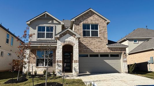 New construction Single-Family house 1913 Crooked Creek St, Leander, TX 78641 plan The Lincoln II - image
