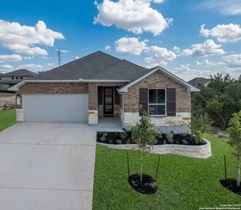 New construction Single-Family house 414 Foxtail Valley, Schertz, TX 78108 Hamilton - photo 0