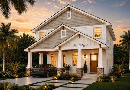 New construction Single-Family house 208 W Fern St, Tampa, FL 33604 - image