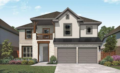 New construction Single-Family house 2210  Yanni Cv, Pearland, TX 77581 Mimosa- photo 0