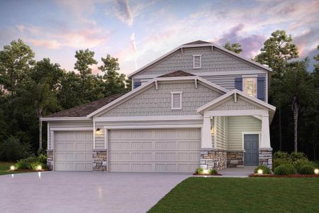 New construction Single-Family house 1299 Ribbon Pl, Palm Coast, FL 32164 plan Santa Rosa II - image