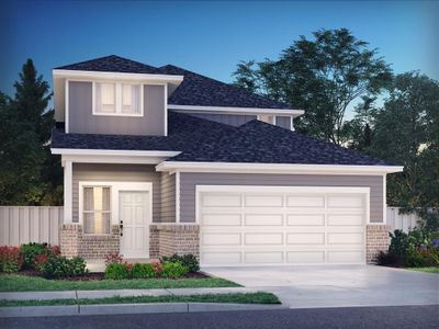 New construction Single-Family house 2634 Cactus Ranch Ln, Crosby, TX 77532 The Olympic (380)- photo 0