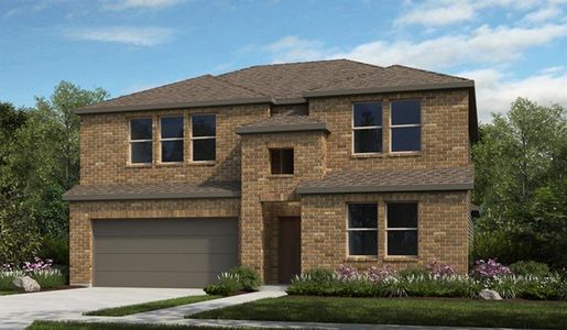 New construction Single-Family house 1917 Bradham Way, Pflugerville, TX 78660 Lavaca- photo 0