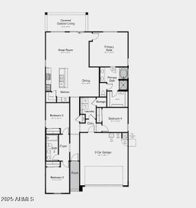 New construction Single-Family house 37645 N Dandelion Ln, San Tan Valley, AZ 85140 plan Onyx - image