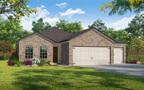New construction Single-Family house Dayton, TX 77535 plan Duval - image