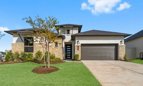 New construction Single-Family house 302 Marsh Wren Wy, Magnolia, TX 77354 plan Cambridge - image