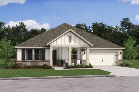 New construction Single-Family house 11822 Old Fashion Cir, Mont Belvieu, TX 77535 plan Aegean - image