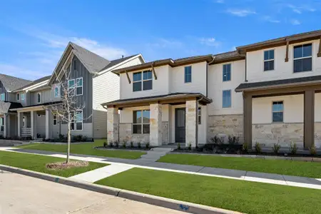 New construction Townhouse house 1330 Fennel St, Argyle, TX 76226 Poppy- photo 1 1