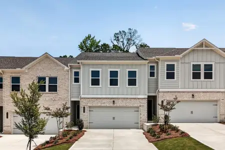New construction Townhouse house 3695 Sagecrest Dr, Buford, GA 30519 plan Kenna - image