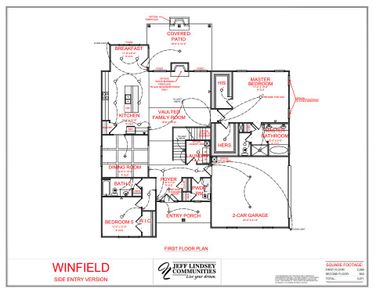 New construction Single-Family house 774 Jim Starr Rd, Newnan, GA 30263 plan Winfield F - image 3