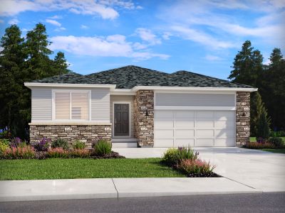 New construction Single-Family house 10883 Rolling Ranch Dr, Peyton, CO 80831 plan The Red Feather - image
