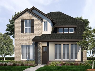 New construction Single-Family house 10575 Wells Br, Frisco, TX 75035 plan Duets D413 - image 2