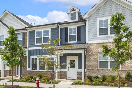 New construction Townhouse house 433 Parker Station Ave, Fuquay Varina, NC 27526 null- photo 0
