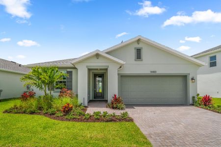 New construction Single-Family house 14400 Sw Ellison Dr, Port St. Lucie, FL 34987 plan Cascades - image