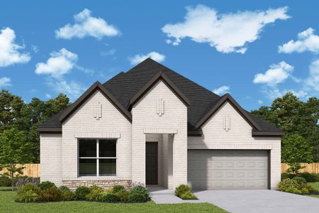 New construction Single-Family house 1616 Swan St, Van Alstyne, TX 75495 plan The Jasmine - image