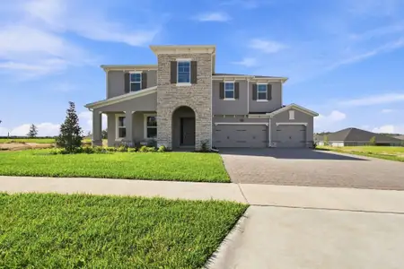 New construction Single-Family house 3209 Wolf Lake Ave, Apopka, FL 32712 plan Harmony - image