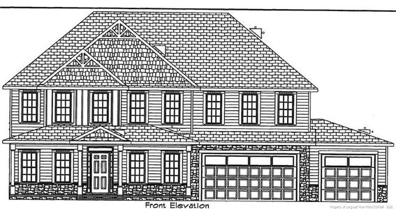 New construction Single-Family house 1931 Thomas Wood Dr, Fayetteville, NC 28306 - image