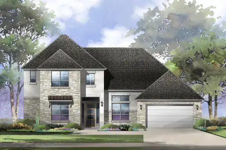 New construction Single-Family house 1702 Kinder Run, San Antonio, TX 78260 plan Kendal - image