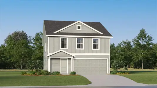 New construction Single-Family house 510 Firedance Ct, Hutto, TX 78634 plan Whitetail - image